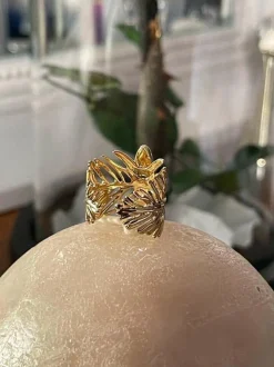 Bague Ajustable Blanc Tess