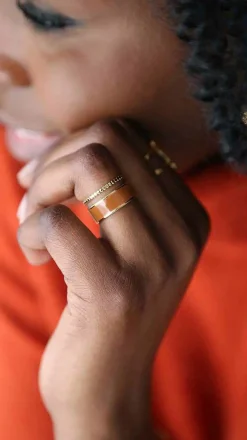 Bague Ajustable Caramel Dulce