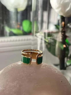 Bague Ajustable Vert Dulce