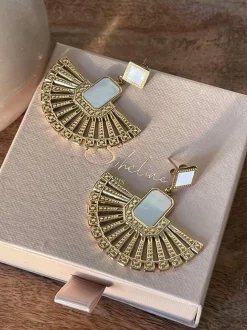 Boucles D'Oreille Nacre Sandy