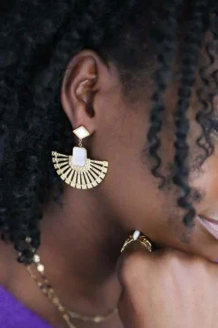 Boucles D'Oreille Nacre Sandy