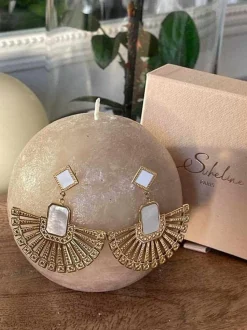 Boucles D'Oreille Nacre Sandy