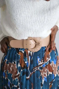 Ceinture Elastique Beige Odessa