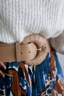 Ceinture Elastique Beige Odessa