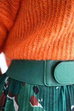 Ceinture Elastique Vert Odessa