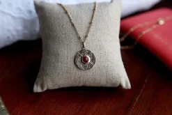 Collier Melanie Rouge