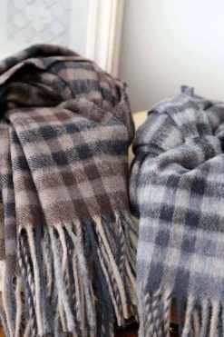 Echarpe Marron Taupe Hendrix