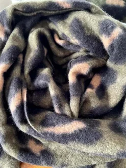 Echarpe Marron Vert Kaki Catalina