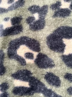 Echarpe Marron Vert Kaki Catalina