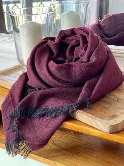 Echarpe Rouge Bordeaux Fiona