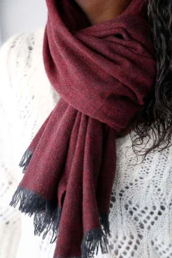 Echarpe Rouge Bordeaux Fiona