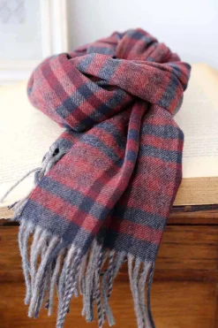 Echarpe Rouge Bordeaux Hendrix