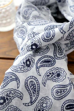 Foulard Bleu Valentin