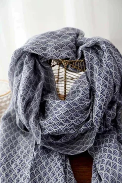 Foulard Homme Bleu Sawyer