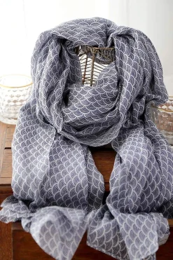 Foulard Homme Bleu Sawyer