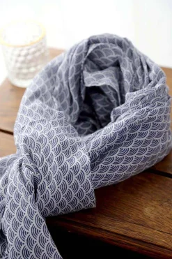 Foulard Homme Bleu Sawyer