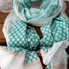 Foulard Homme Bleu Turquoise Bradley