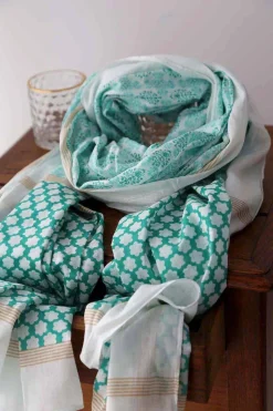 Foulard Homme Bleu Turquoise Bradley