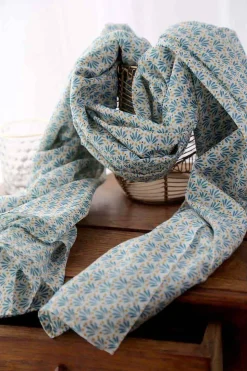 Foulard Homme Bleu Turquoise Brooklyn