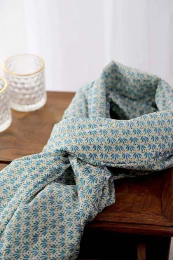 Foulard Homme Bleu Turquoise Brooklyn