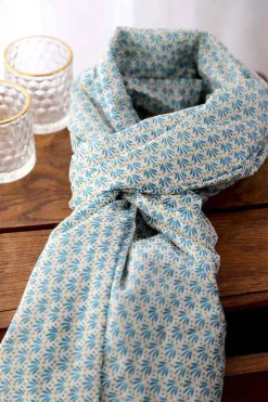 Foulard Homme Bleu Turquoise Brooklyn