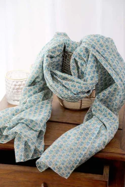 Foulard Homme Bleu Turquoise Brooklyn