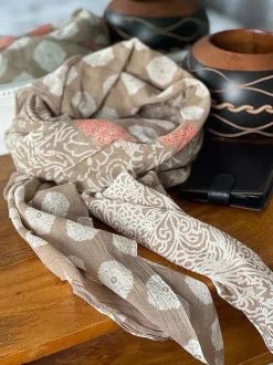 Foulard Homme Ecru Miguel