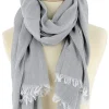 Foulard Homme Gris Clair Louis