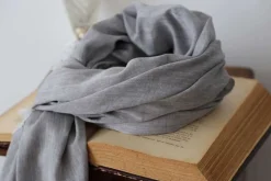 Foulard Homme Gris Clair Louis