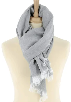 Foulard Homme Gris Clair Louis