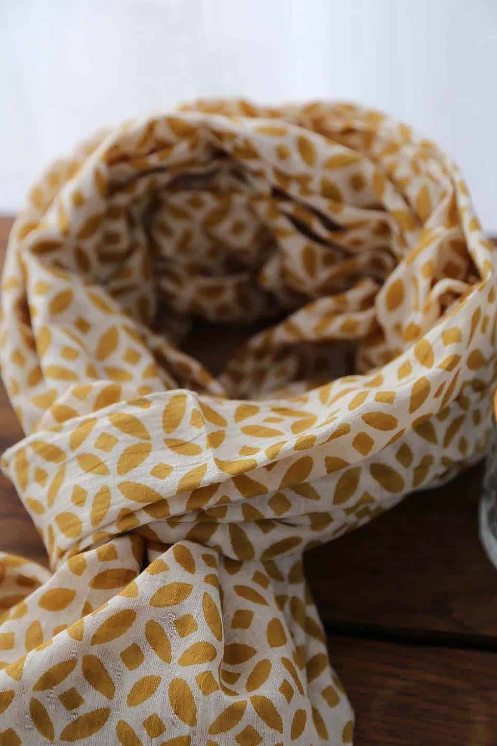 Foulard Homme Jaune Austin