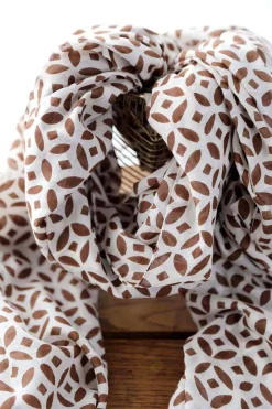 Foulard Homme Marron Austin