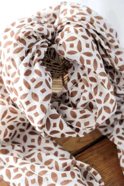 Foulard Homme Marron Austin