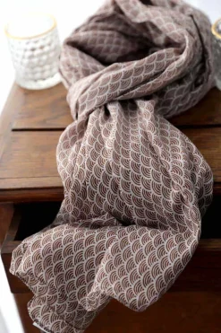 Foulard Homme Marron Sawyer