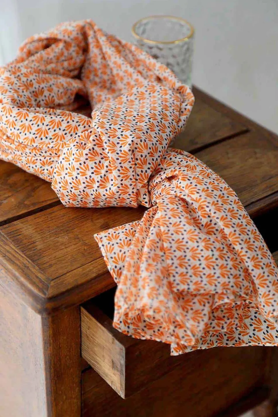 Foulard Homme Orange Brooklyn