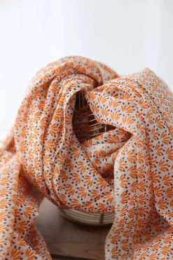 Foulard Homme Orange Brooklyn