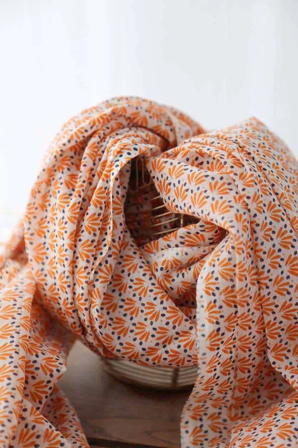 Foulard Homme Orange Brooklyn
