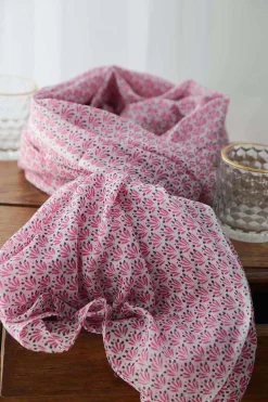 Foulard Homme Rose Fushia Brooklyn