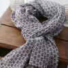 Foulard Homme Violet / Noir Brooklyn