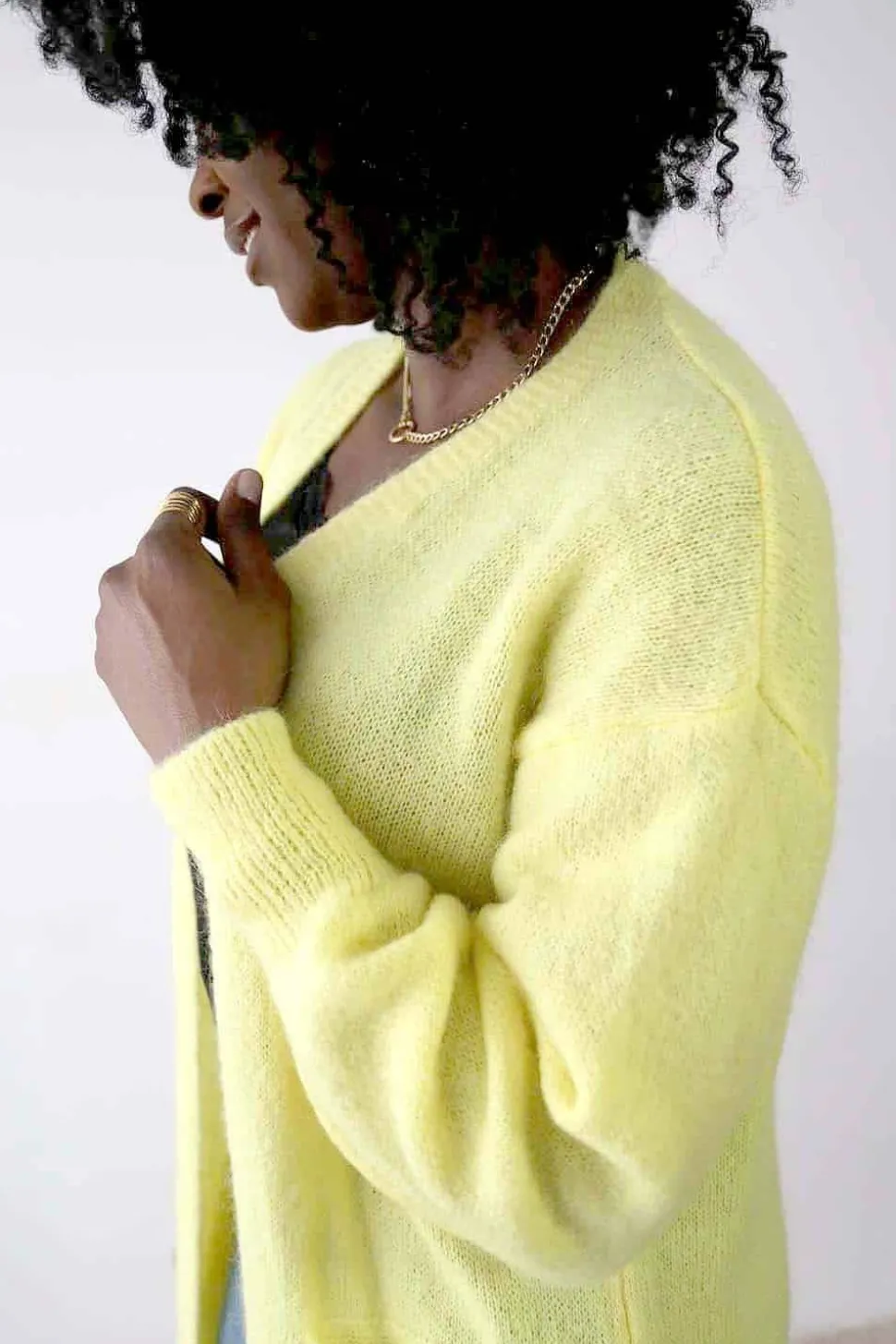 Gilet Long Jaune Dan