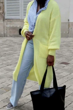Gilet Long Jaune Dan