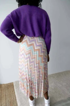 Jupe Plissee Rose Ziguy