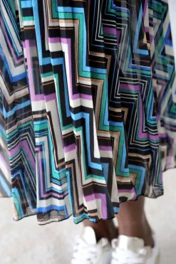 Jupe Plissee Violet Ziguy