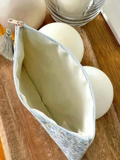 Pochette A Message Bleu Taje