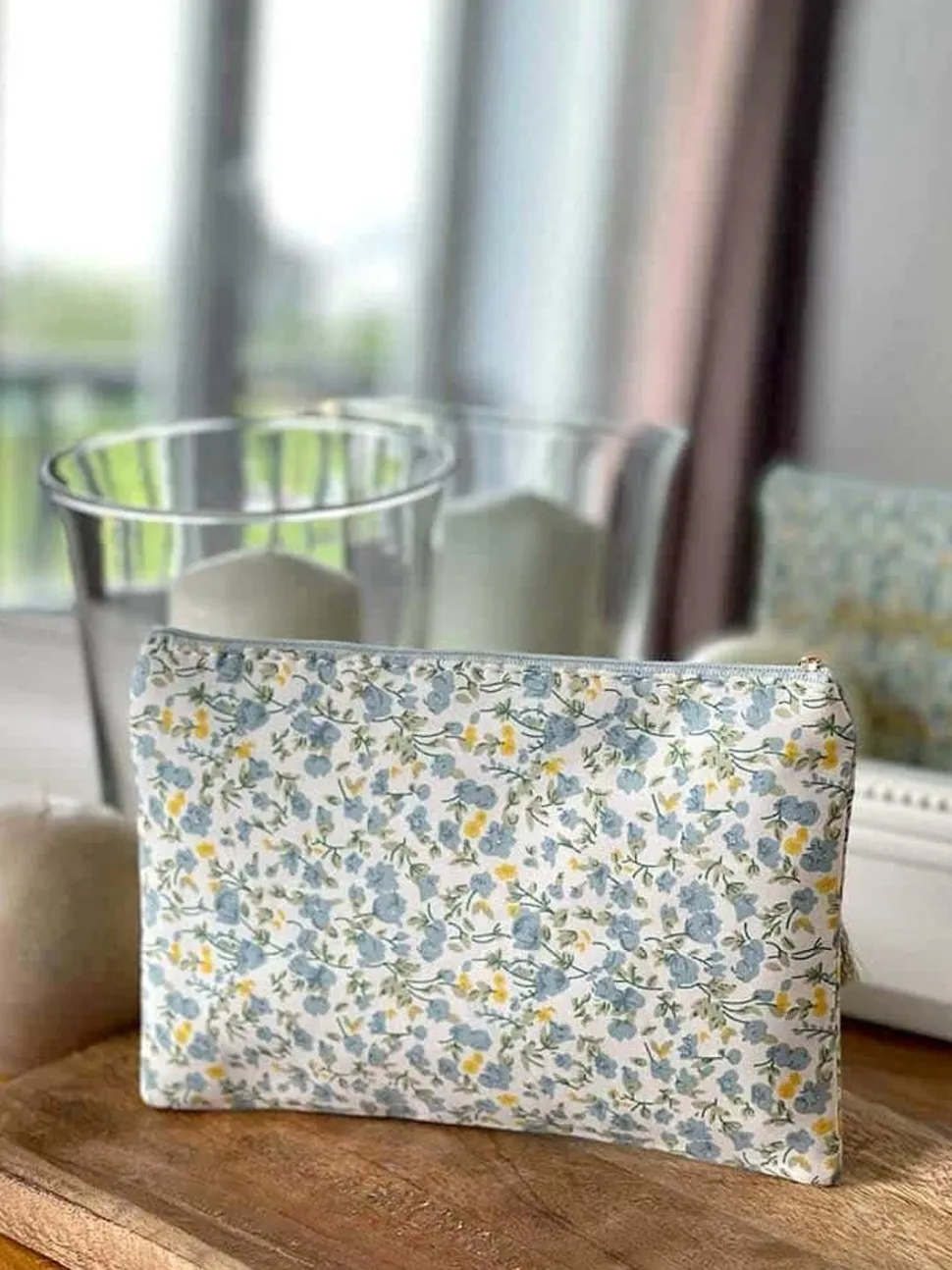 Pochette A Message Bleu Zyme