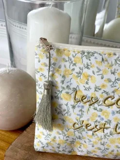 Pochette A Message Jaune Vanina