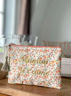 Pochette A Message Orange Taje