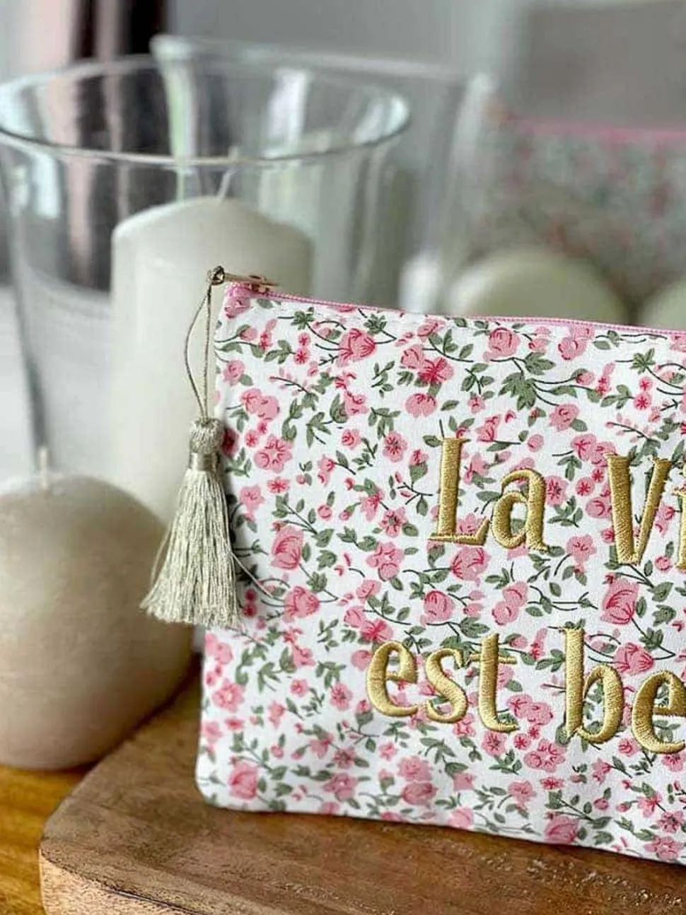 Pochette A Message Rose Kimie