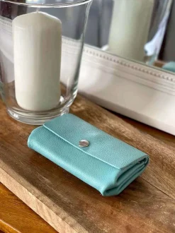 Porte-Cartes Bleu Azur Avery