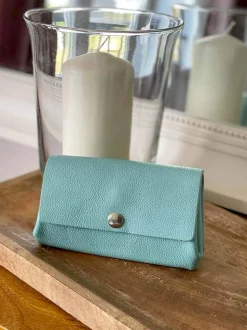 Porte-Cartes Bleu Azur Avery